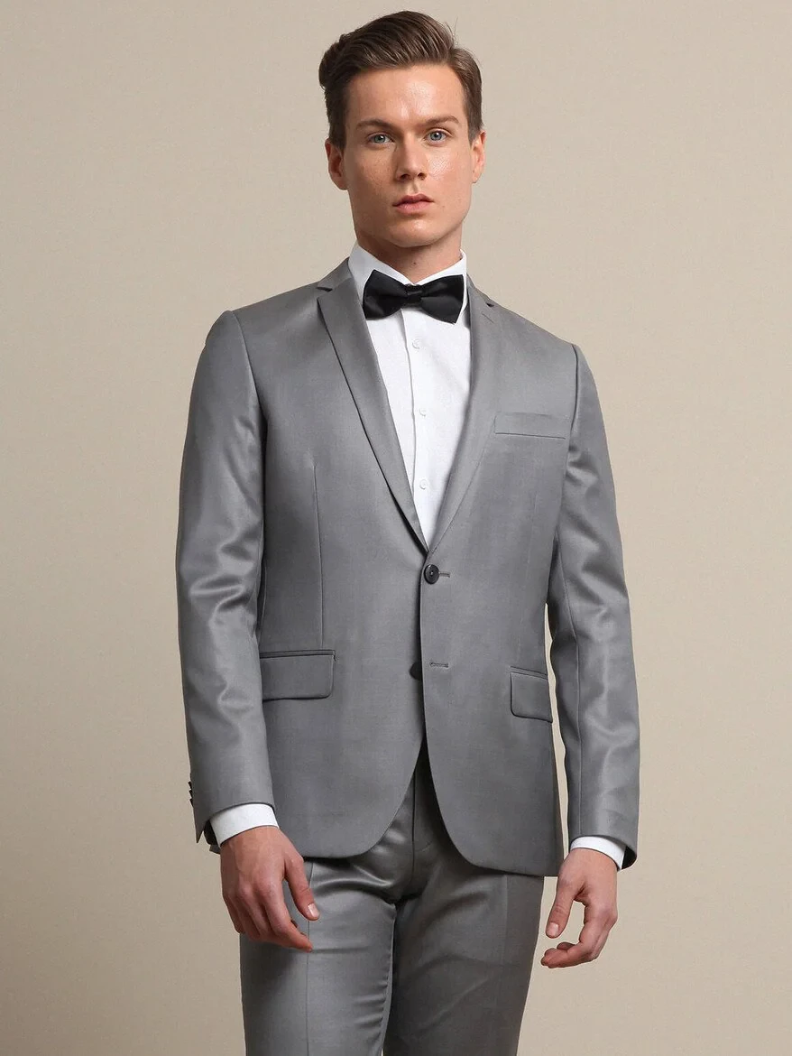 KİP - Koyu Gri Mikro Slim Fit %100 Yün Takım Elbise KİP - Koyu Gri Mikro Slim Fit %100 Yün Takım Elbise