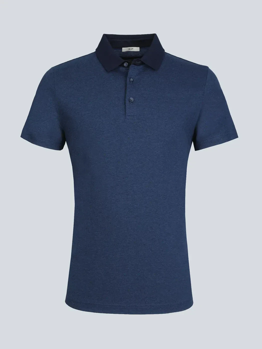 KİP - Lacivert Düz Polo Yaka Pamuk Karışımlı T-Shirt KİP - Lacivert Düz Polo Yaka Pamuk Karışımlı T-Shirt