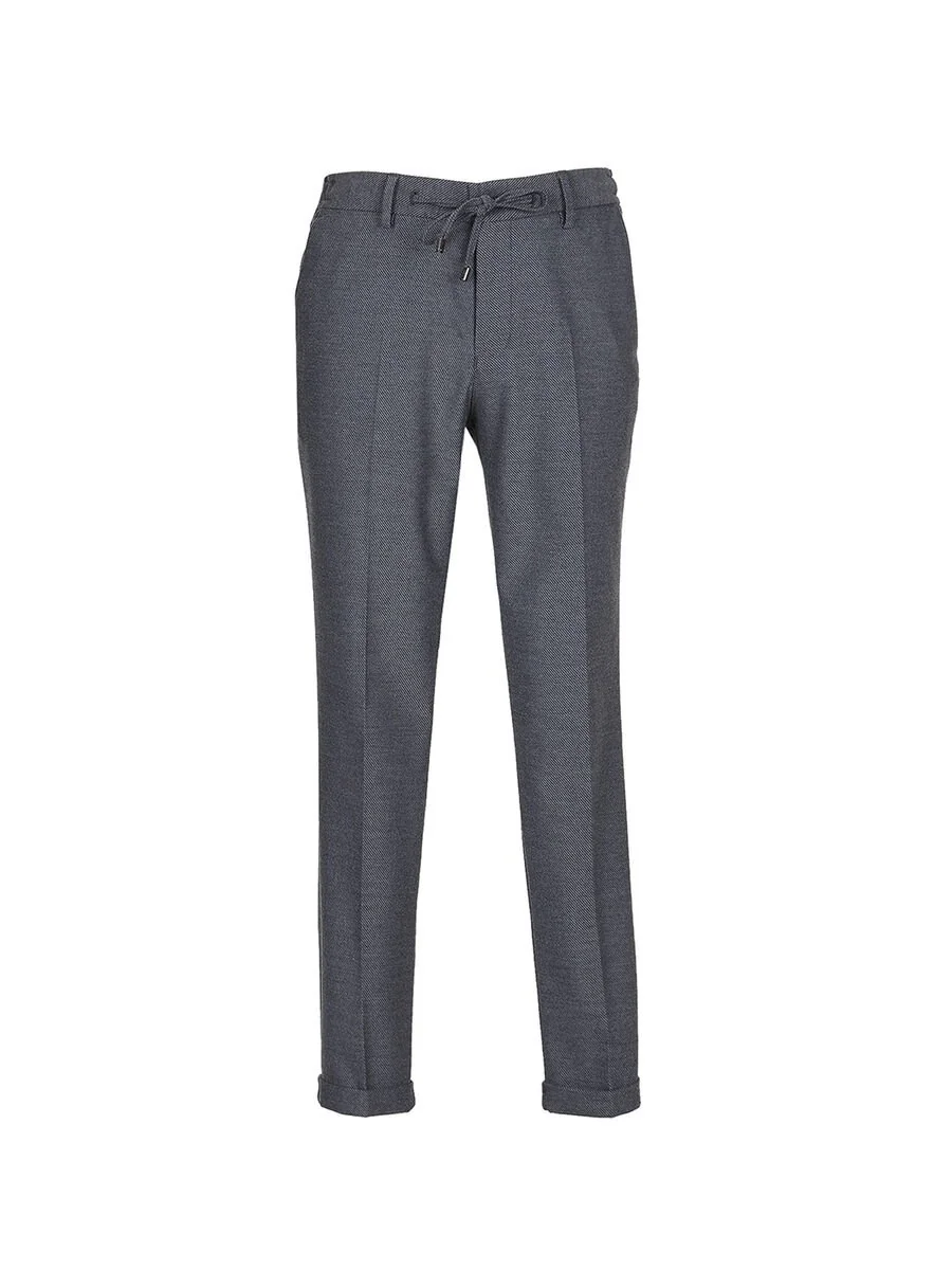 Antrasit Dokuma Jogging Fit Casual Pantolon - 5