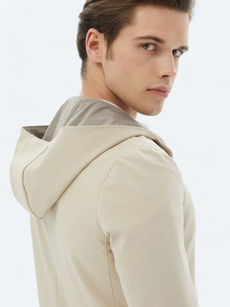 Beige Knitting Coat - 10