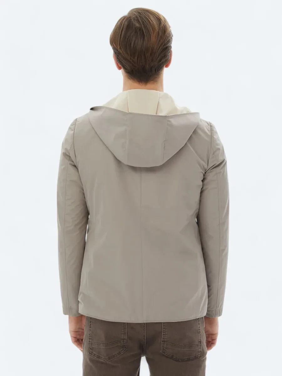 Beige Knitting Coat - 13