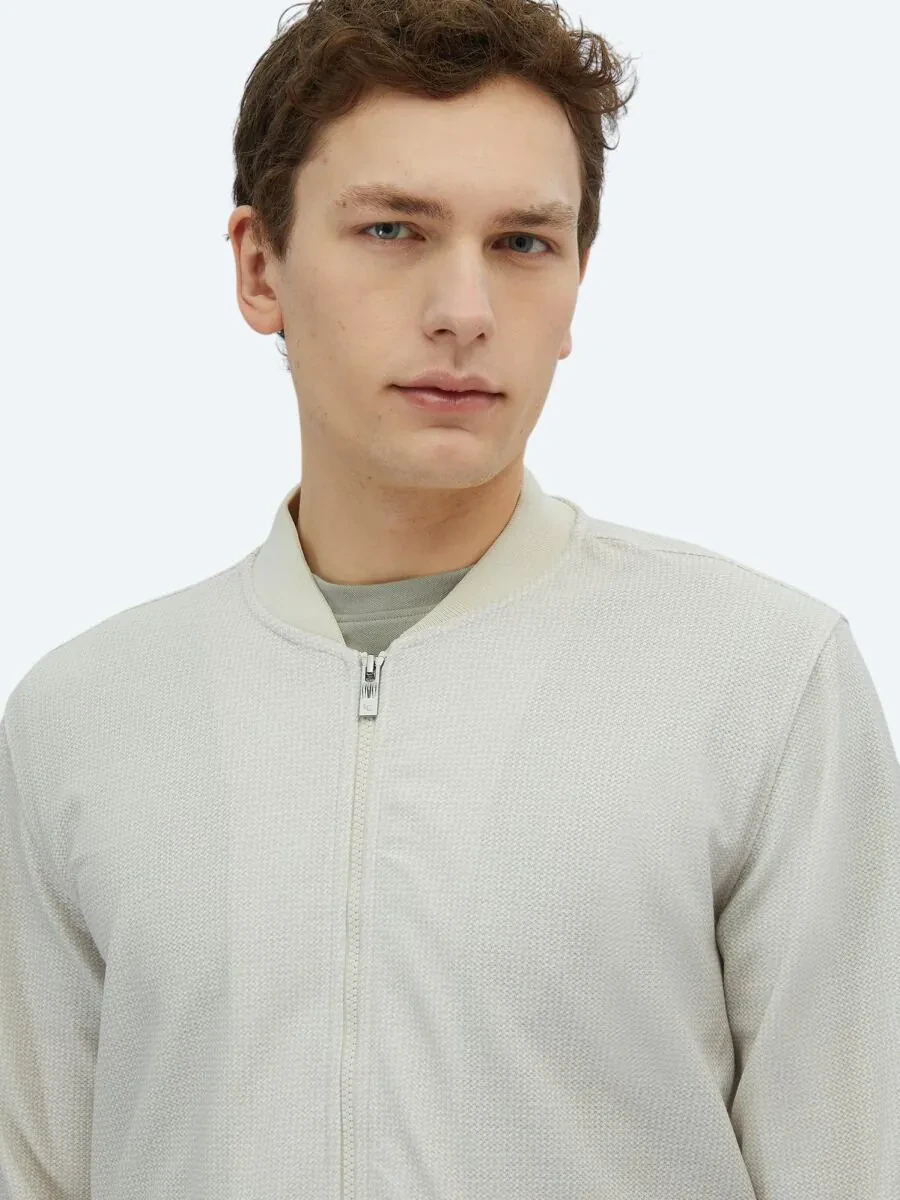 Beige Knitting Coat - 3