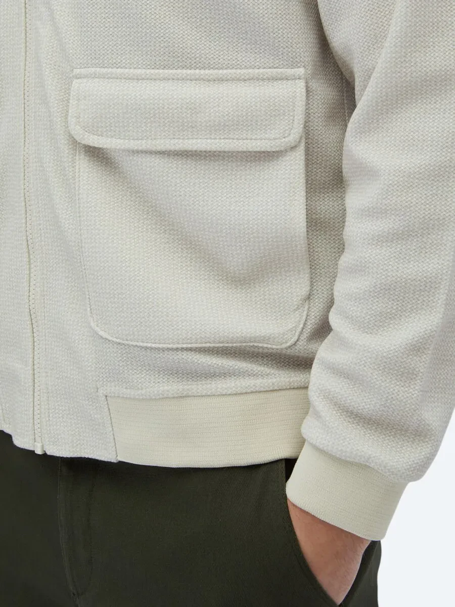 Beige Knitting Coat - 5