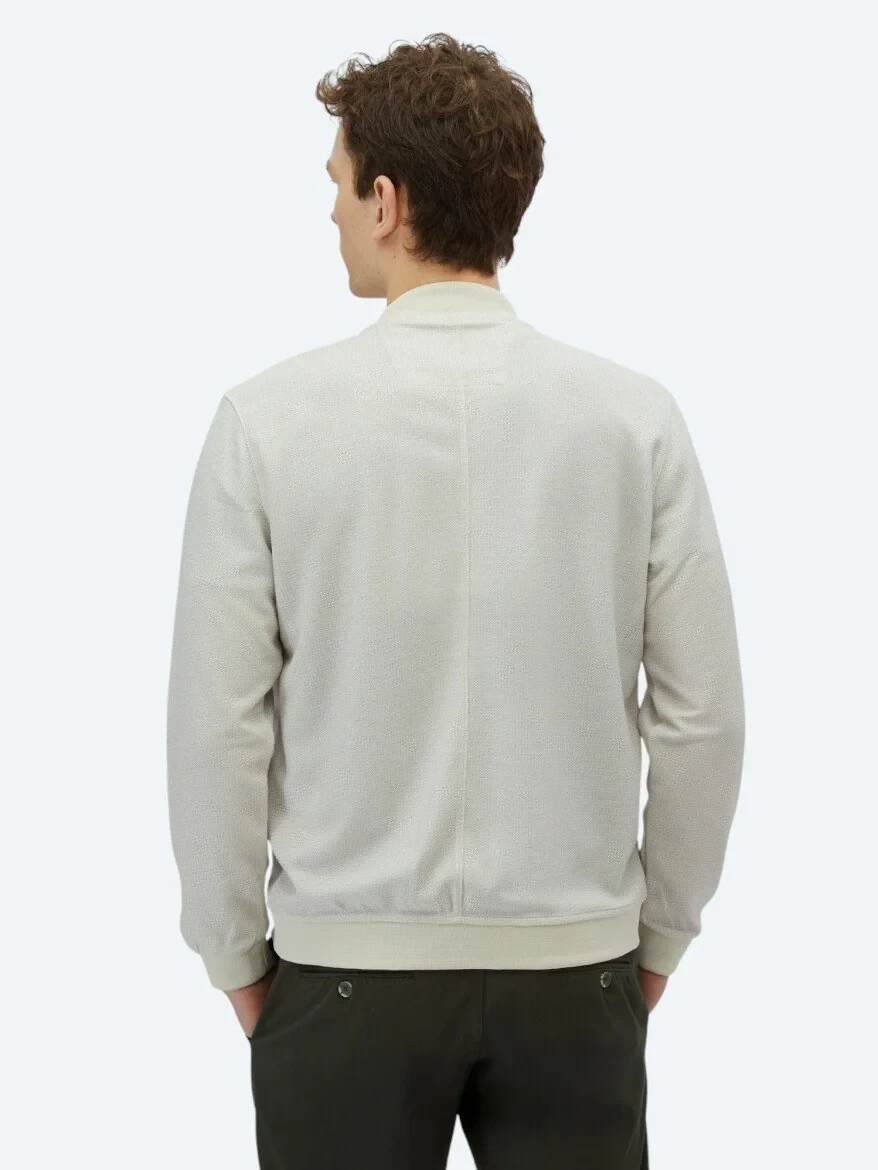 Beige Knitting Coat - 7