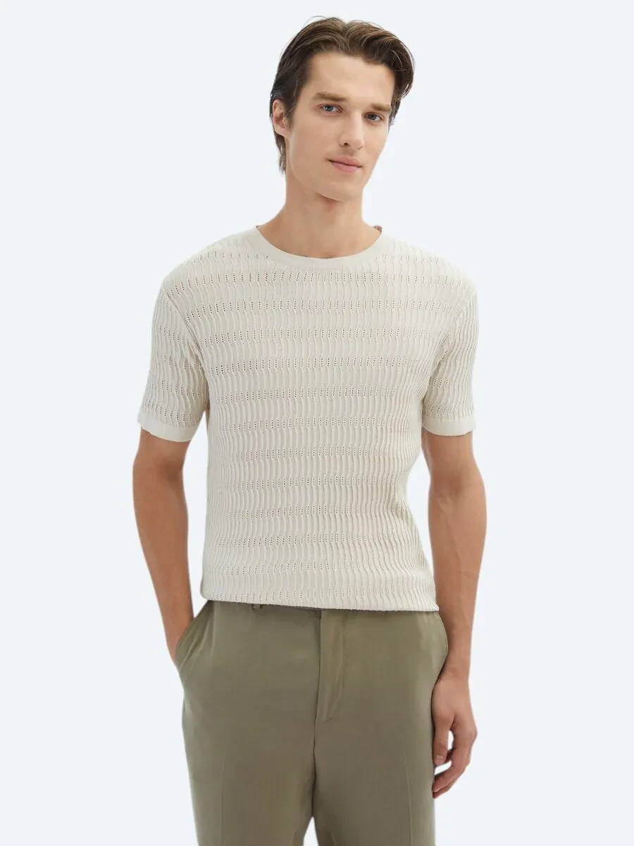 Beige Knitwear - 1
