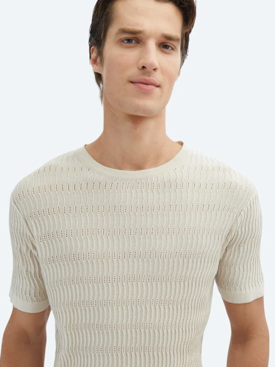 Beige Knitwear - 3