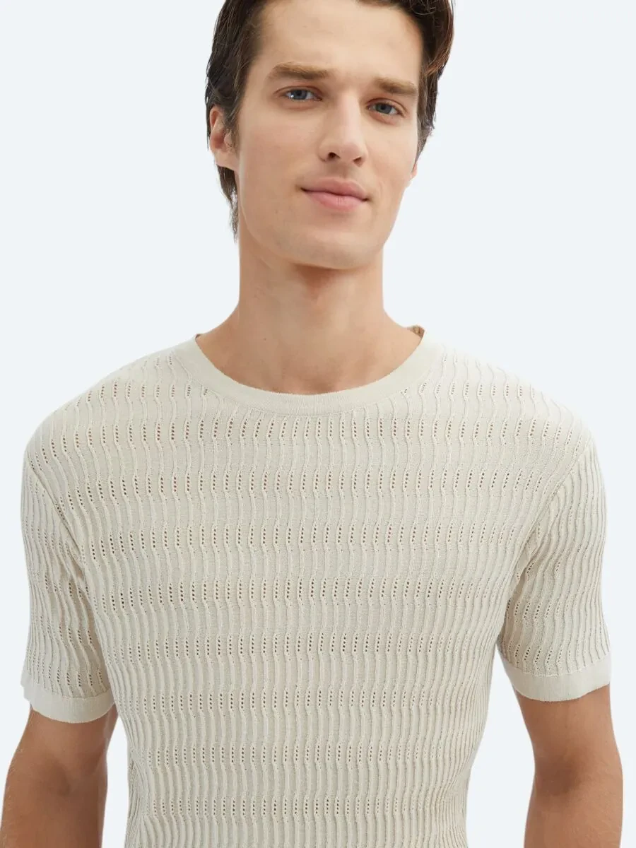 Beige Knitwear - 3
