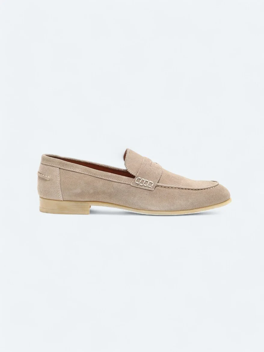 Beige Loafer - 1