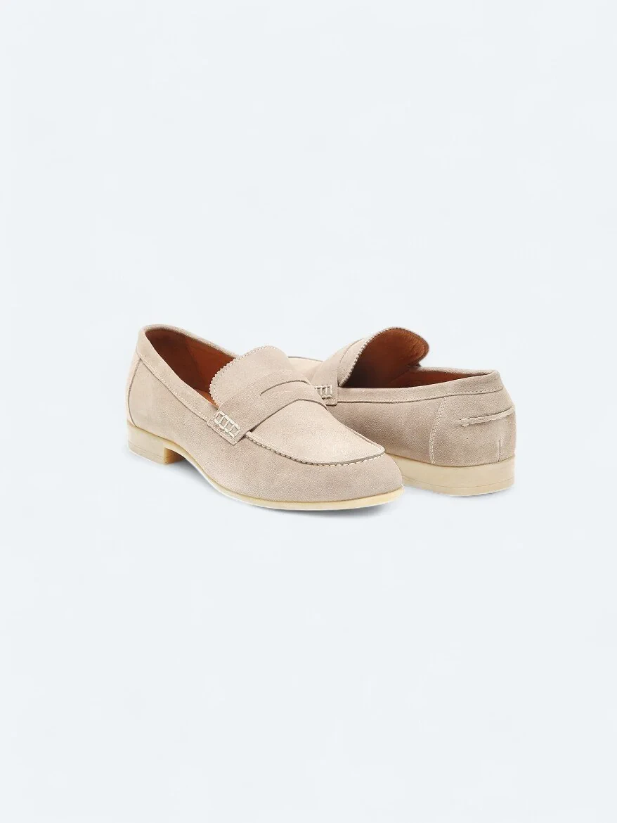 Beige Loafer - 3