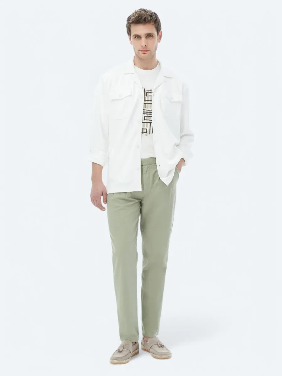 Beige Overshirt - 2