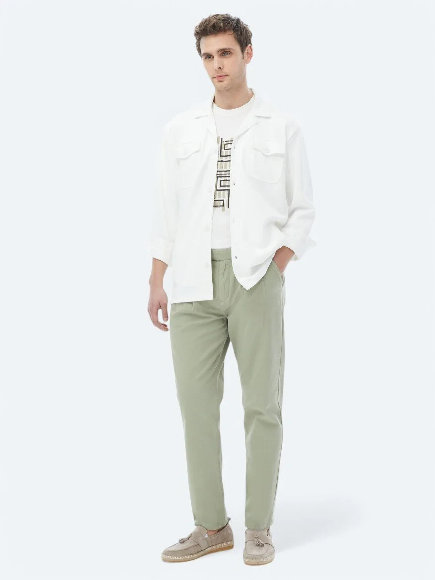 Beige Overshirt - 3