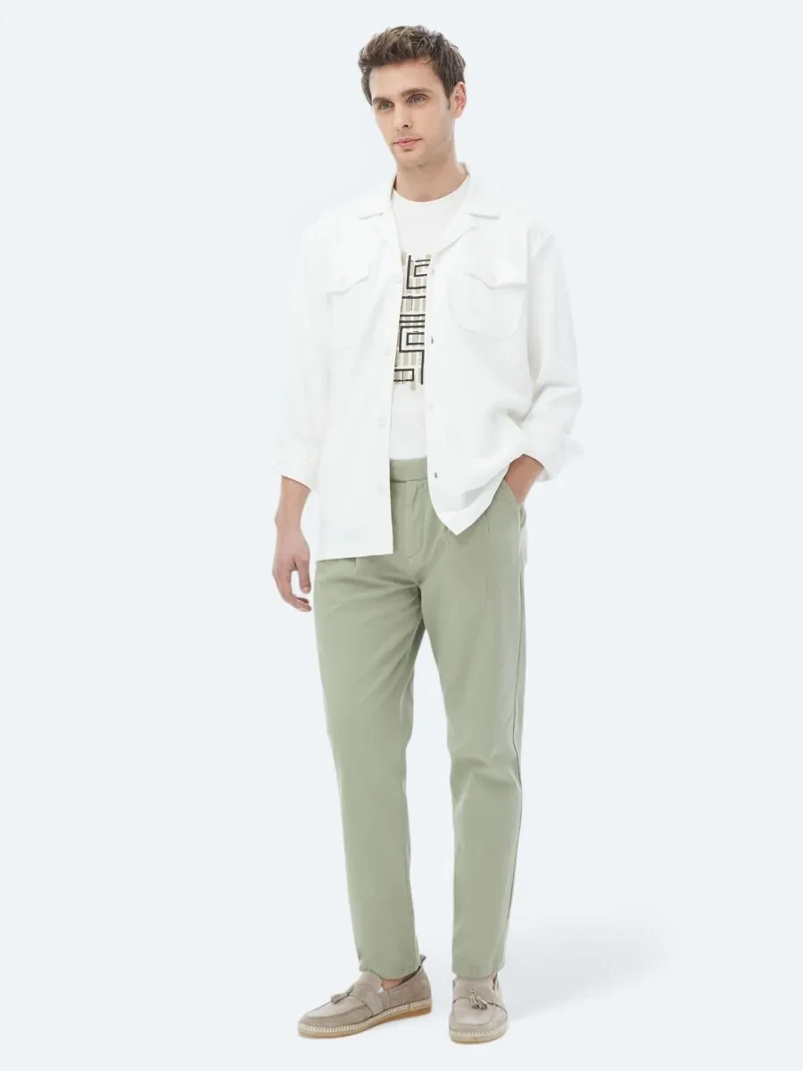 Beige Overshirt - 3