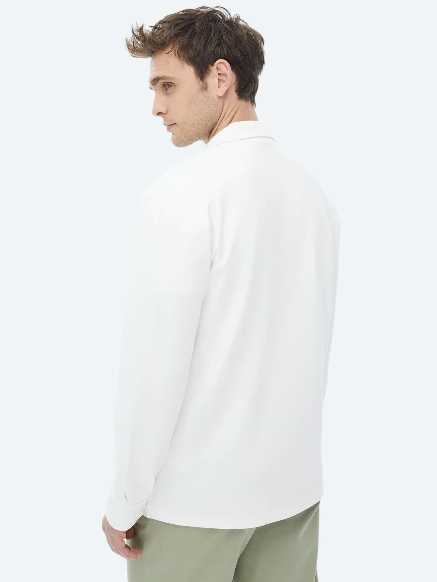 Beige Overshirt - 9