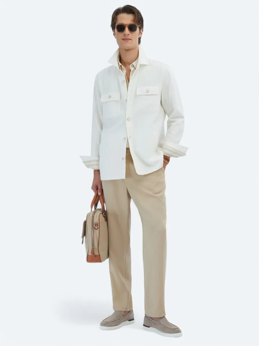 Beige Overshirt - 2