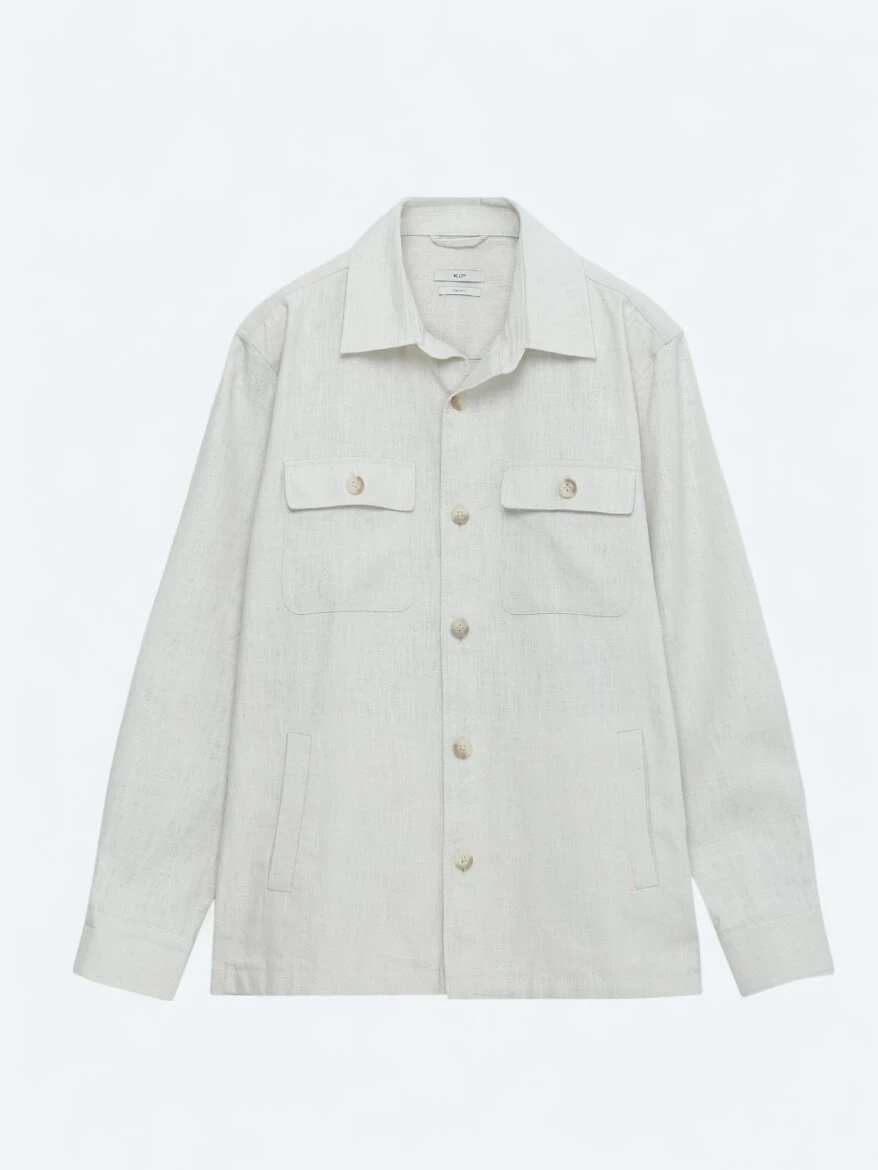 Beige Overshirt - 8