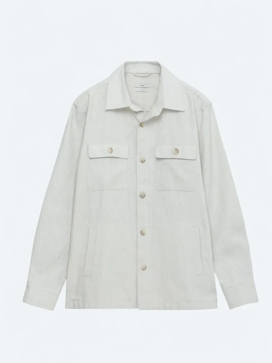 Beige Overshirt - 8