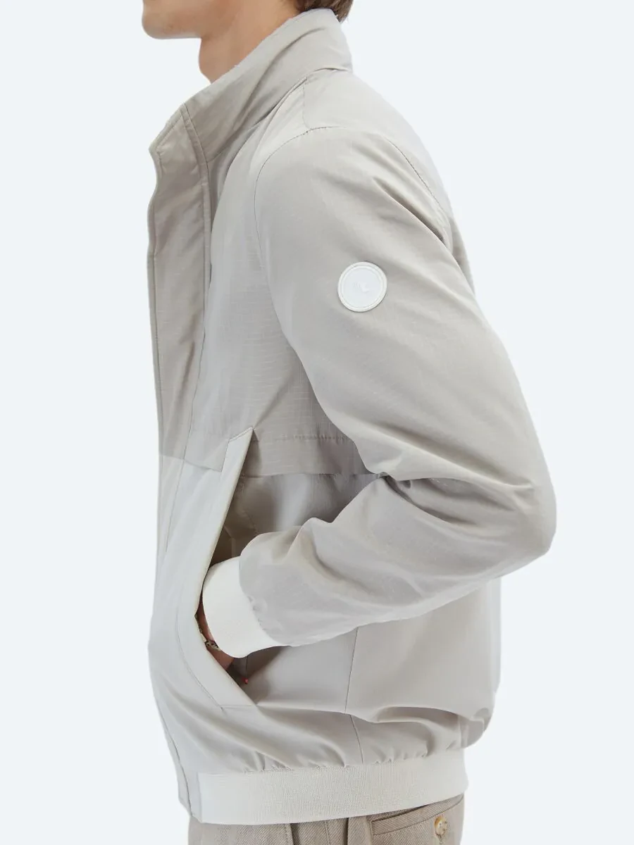Beige Weaving Coat - 5