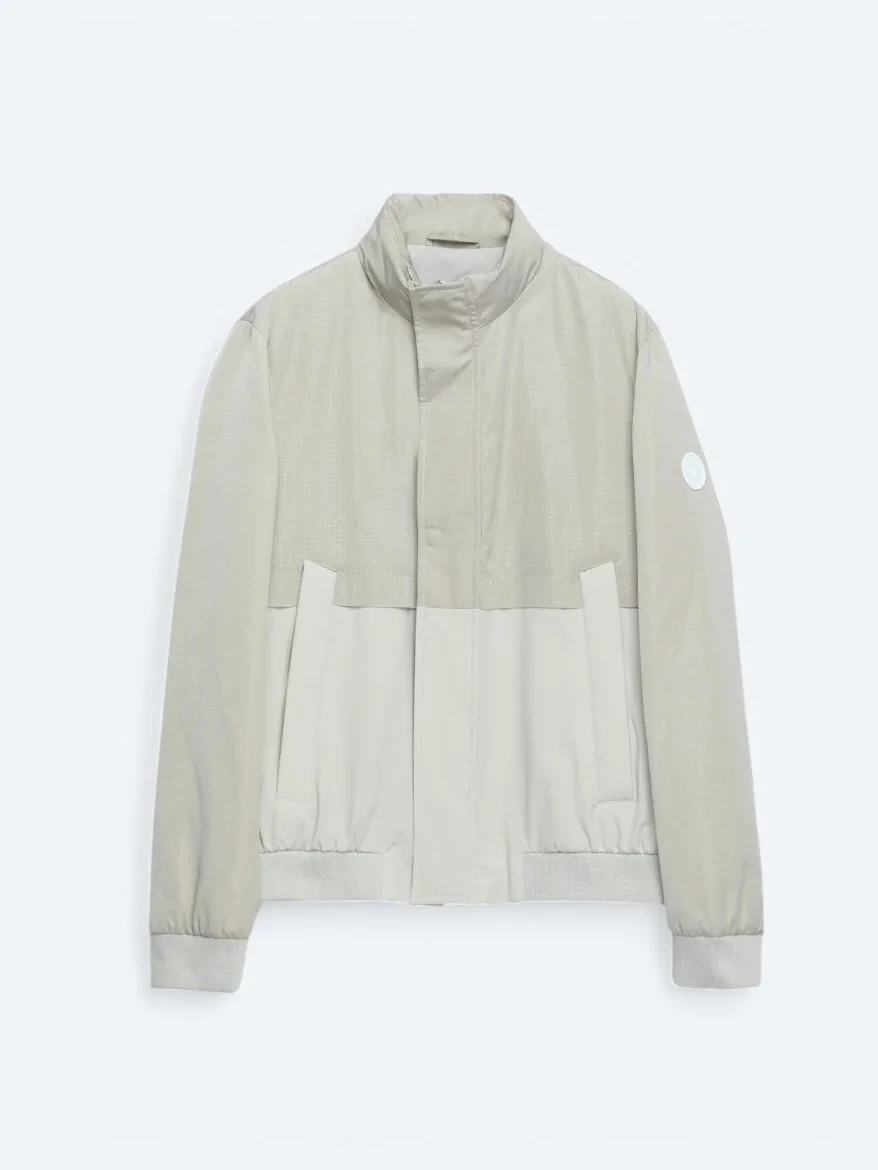 Beige Weaving Coat - 10