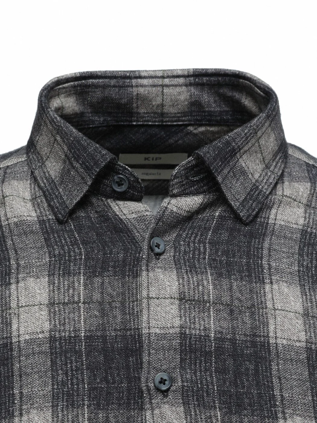Bej Kareli Regular Fit Dokuma Casual Gömlek - 2