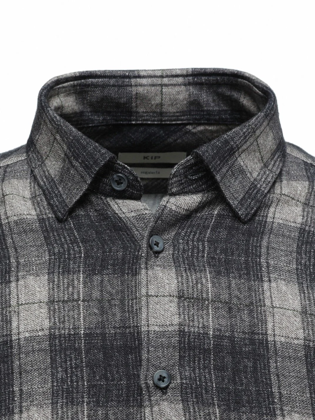 Bej Kareli Regular Fit Dokuma Casual Gömlek - 2