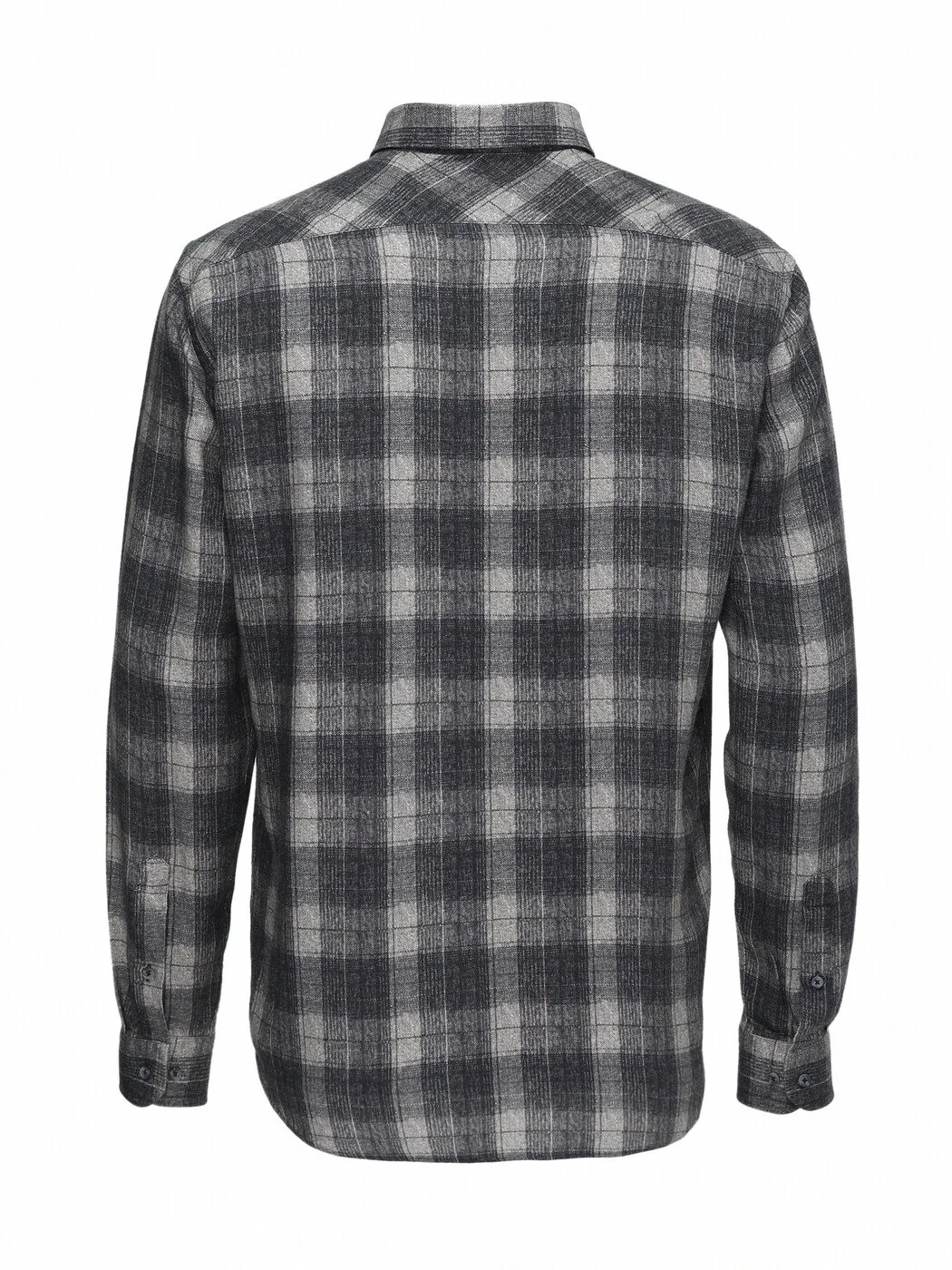 Bej Kareli Regular Fit Dokuma Casual Gömlek - 5