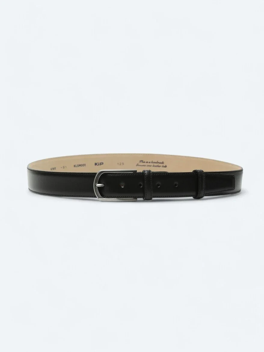 Black Cow Leather Belt 