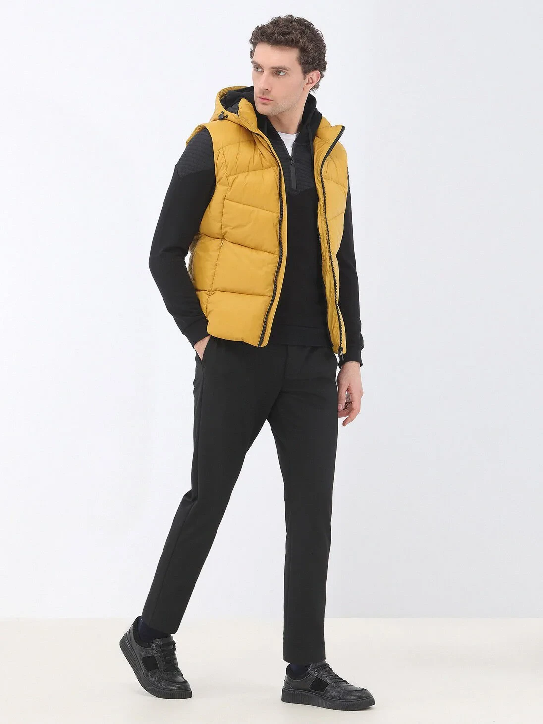 Black Hooded Sweatshirt - 3