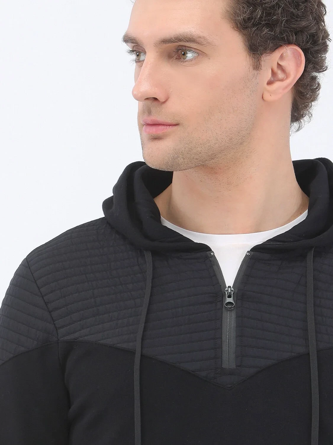 Black Hooded Sweatshirt - 4