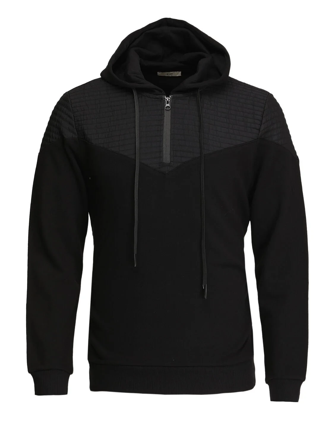 Black Hooded Sweatshirt - 7