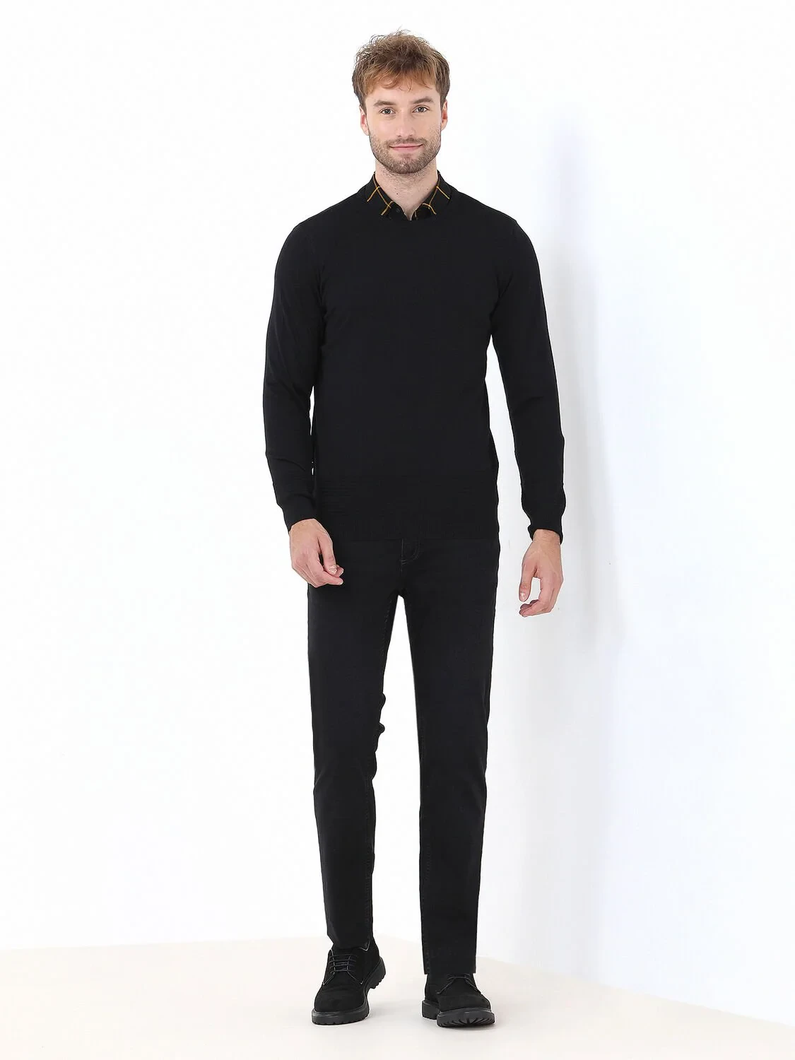 Black Knitwear Sweatshirt - 2
