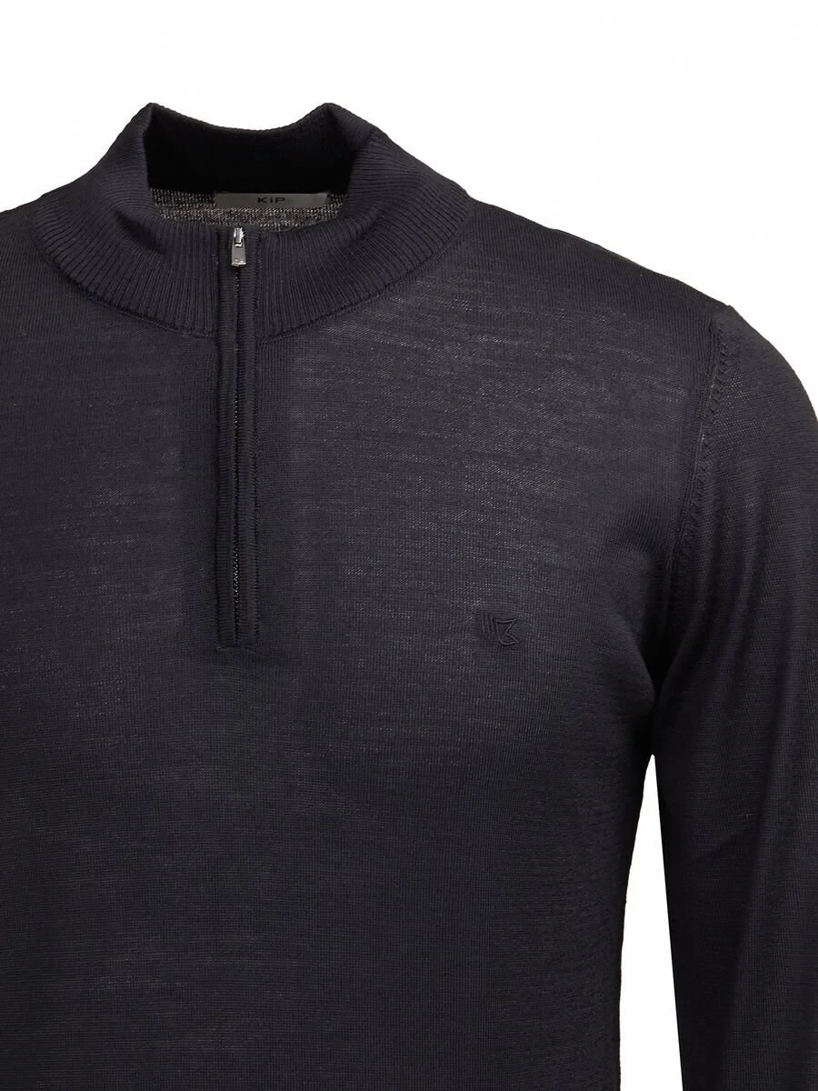 Black Knitwear Sweatshirt - 2