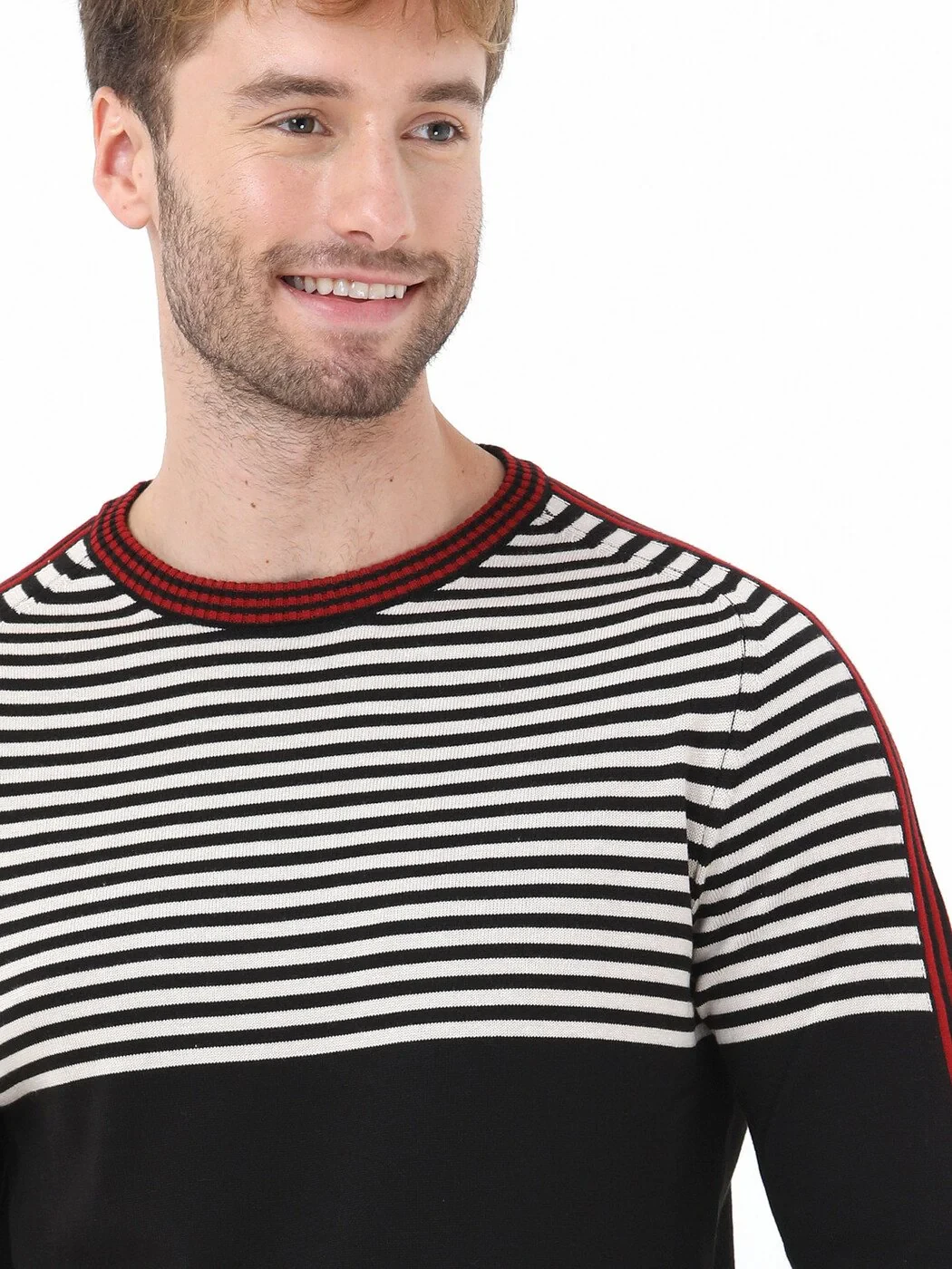 Black Knitwear Sweatshirt - 4