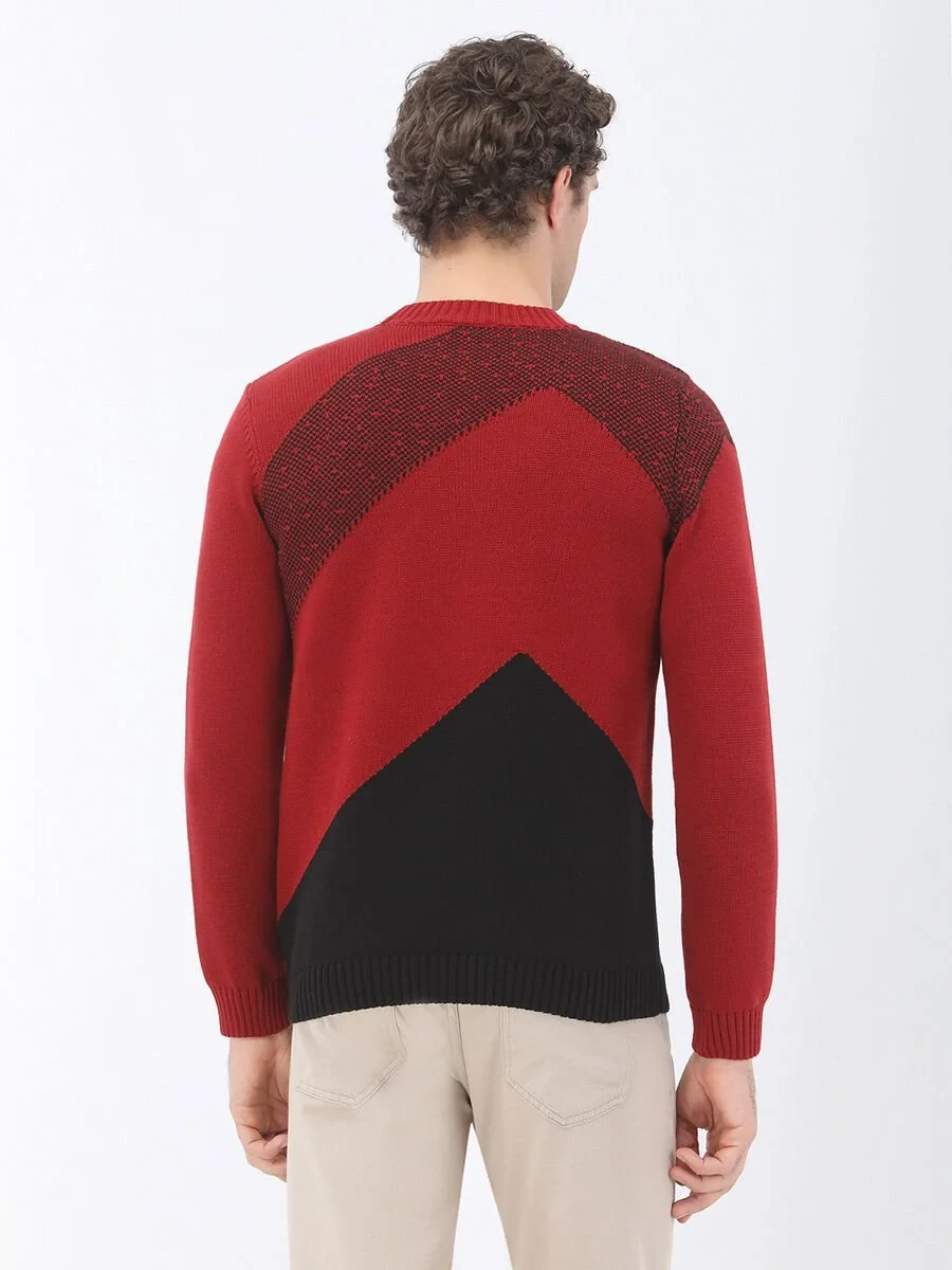 Black Knitwear Sweatshirt - 4