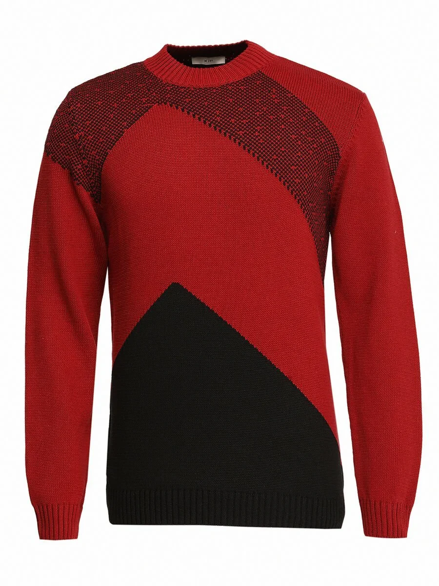 Black Knitwear Sweatshirt - 5