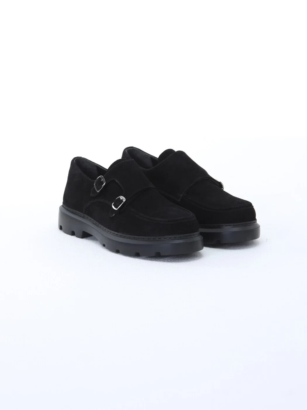 Black Leather Shoes - 2