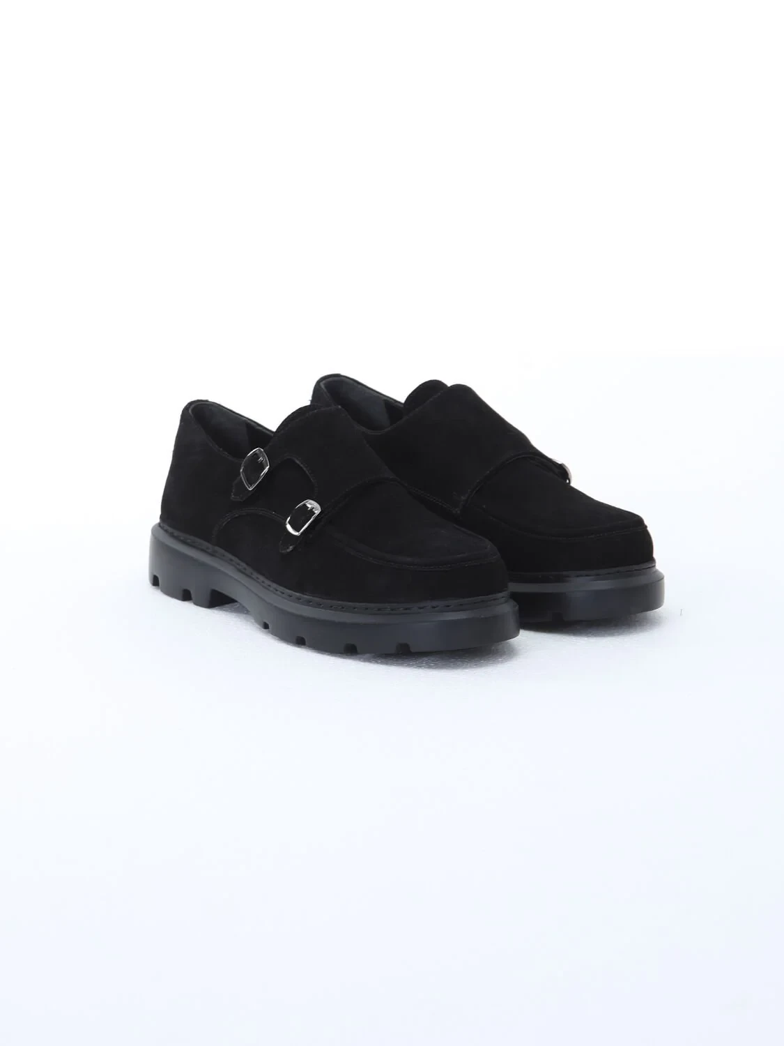 Black Leather Shoes - 2