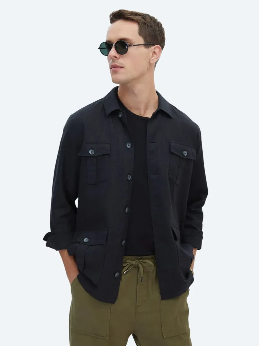 Black Overshirt - 1