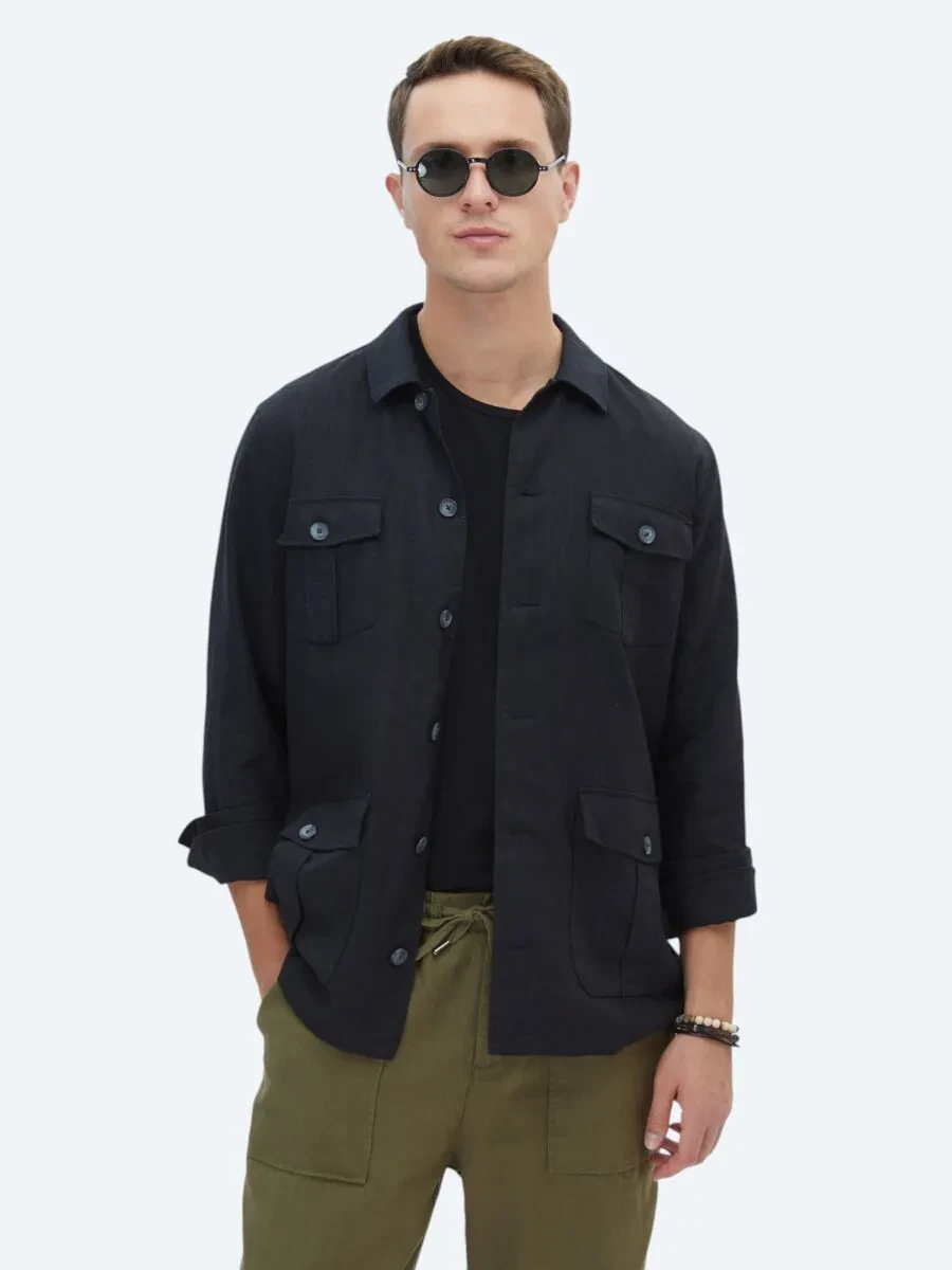Black Overshirt - 4