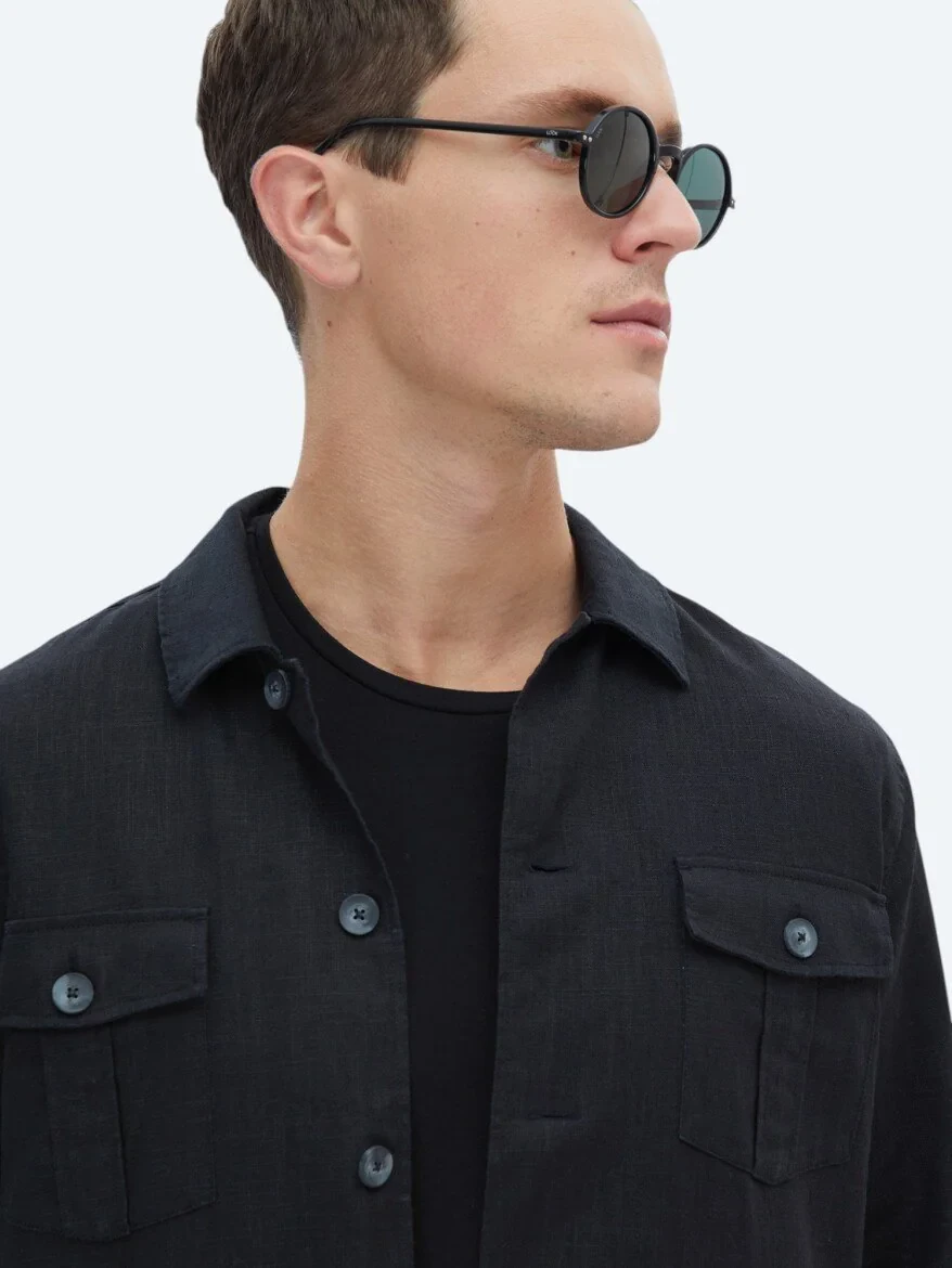 Black Overshirt - 5
