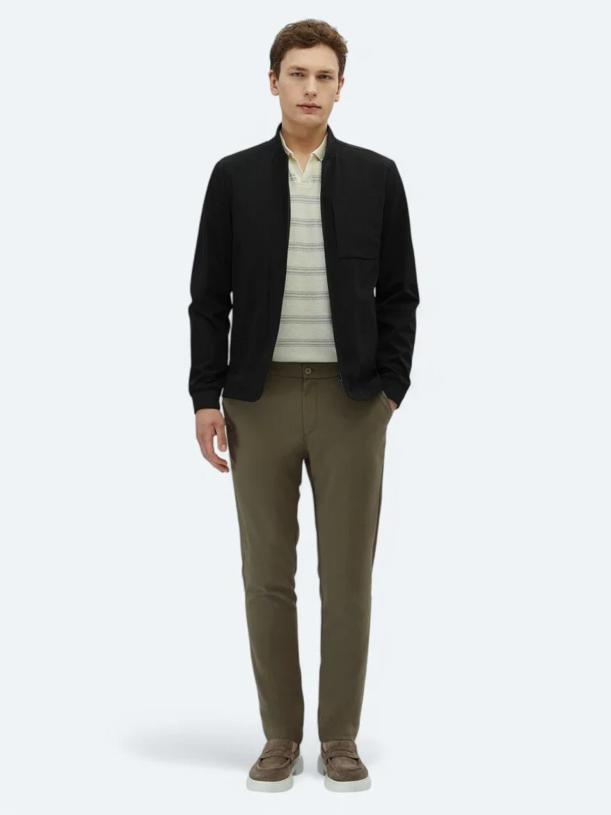 Black Regular Fit Blazer - 2