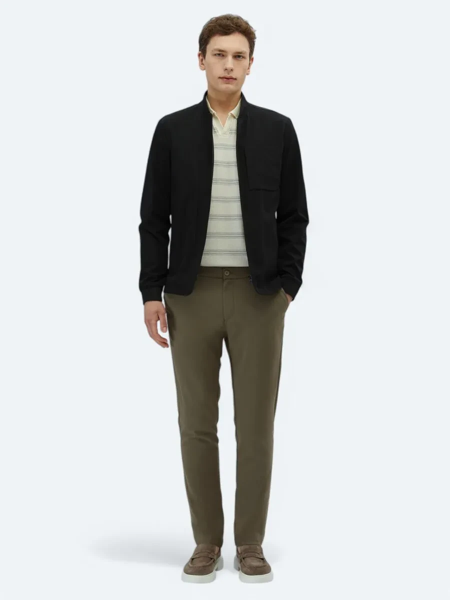 Black Regular Fit Blazer - 2
