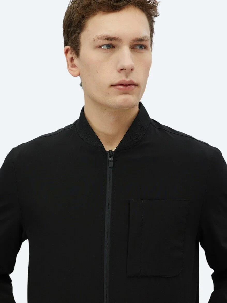 Black Regular Fit Blazer - 4