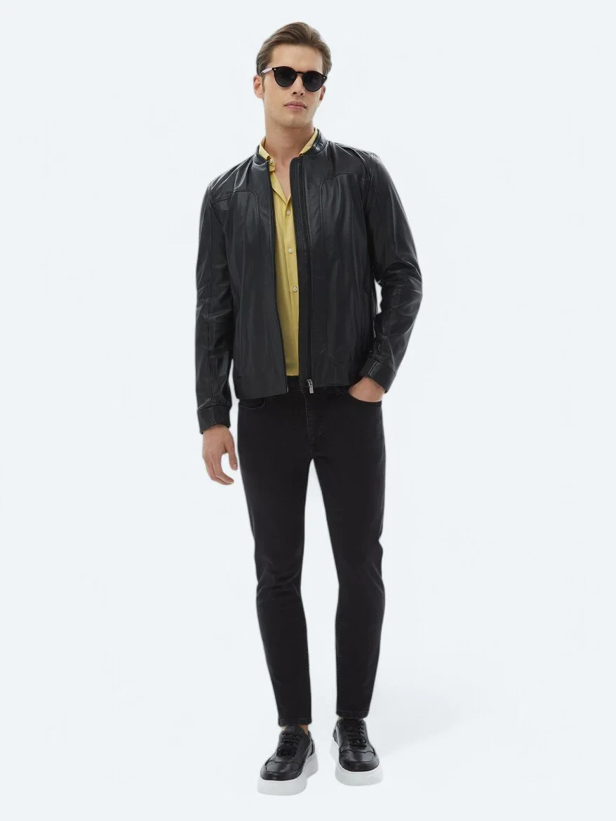 Black Sheep Leather Leather Coat - 2