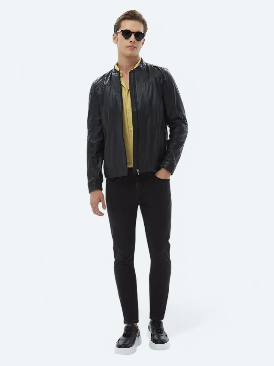 Black Sheep Leather Leather Coat - 2
