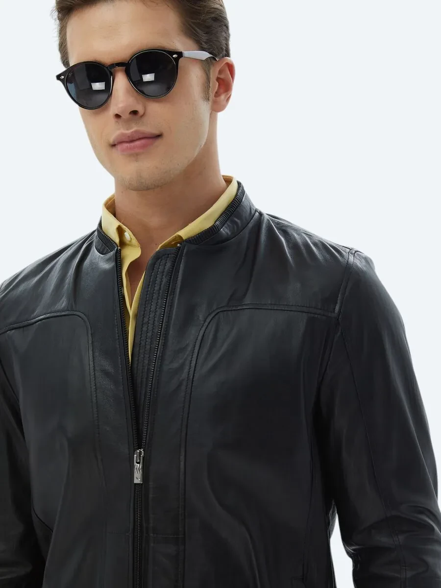 Black Sheep Leather Leather Coat - 3