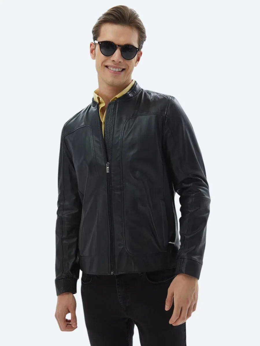 Black Sheep Leather Leather Coat - 7