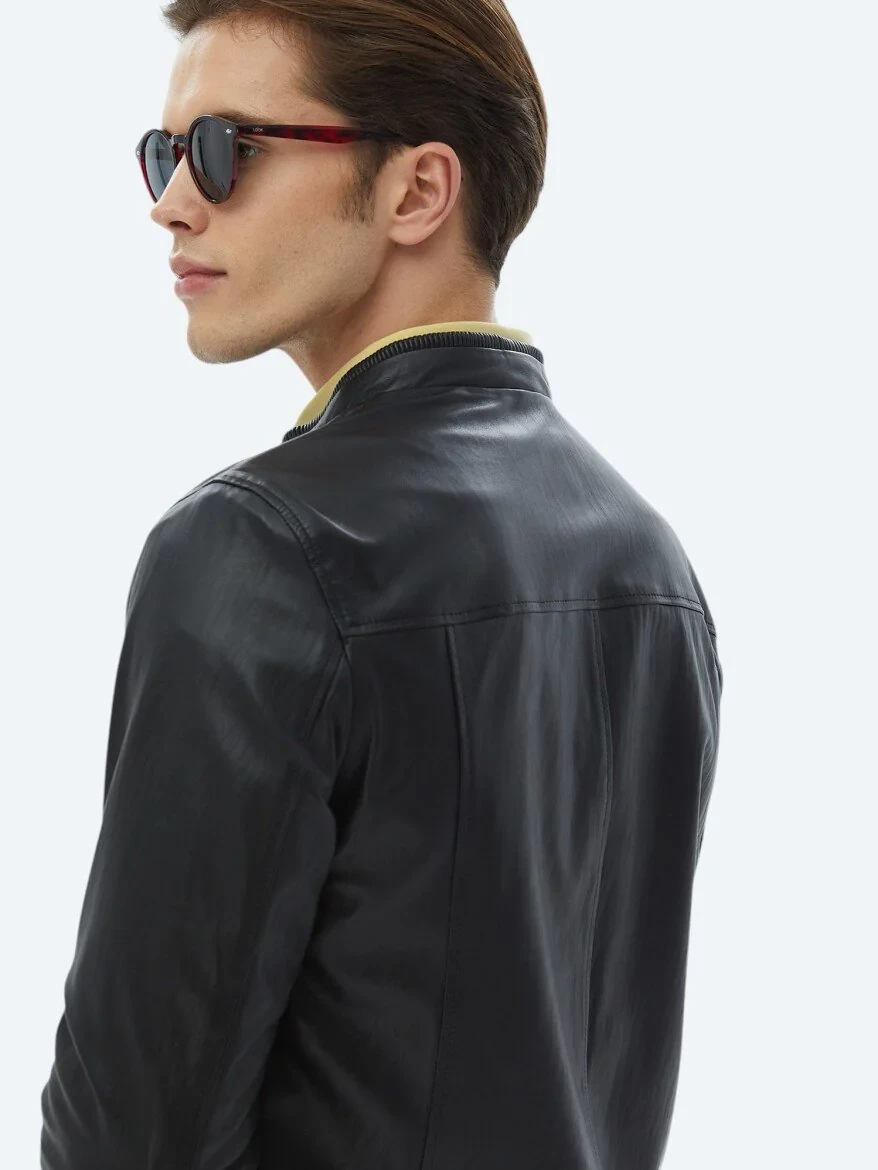 Black Sheep Leather Leather Coat - 9