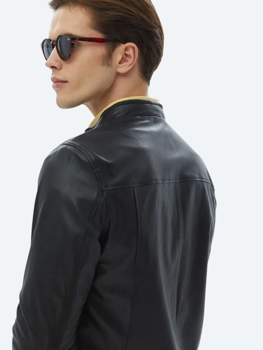 Black Sheep Leather Leather Coat - 9