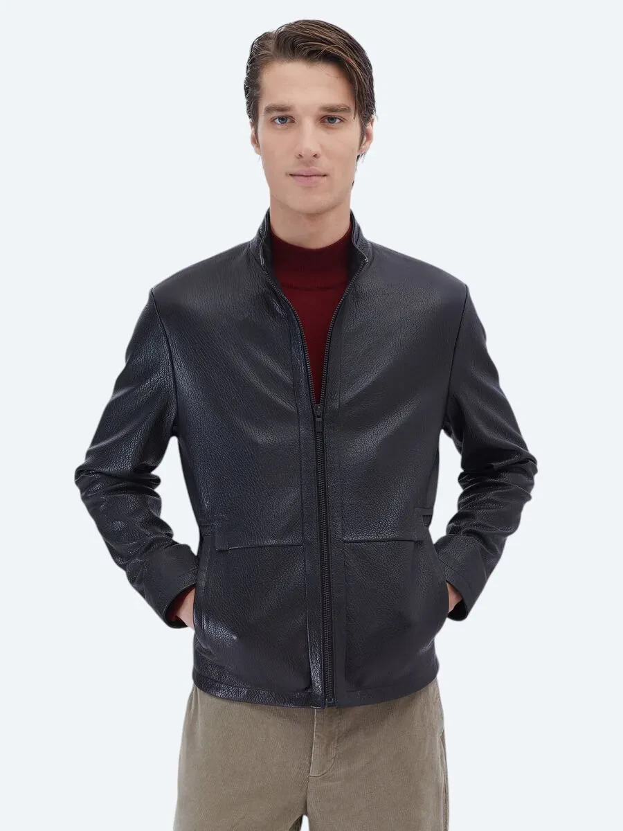 Black Sheep Leather Leather Coat - 1