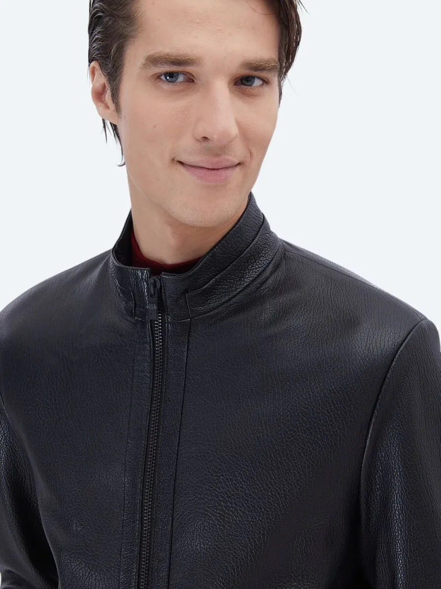 Black Sheep Leather Leather Coat - 4